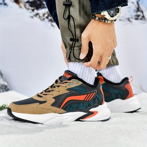 Bottes Courtes Chaudes d'Hiver pour Hommes