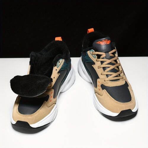 Bottes Courtes Chaudes d'Hiver pour Hommes