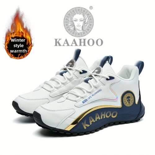 Baskets Décontractées Doublées en Polaire pour l'Hiver