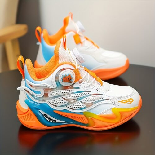Basket de sport pour enfants tendance sont arrivées ! Dotées de boutons