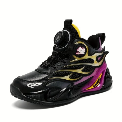 Basket de sport pour enfants tendance sont arrivées ! Dotées de boutons