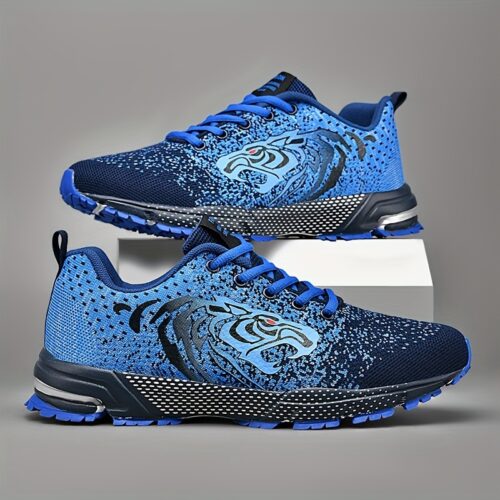 product-fancy-266d977e-953b-43cf-86b2-1170d9ee074a Chaussures Sport Mode Homme tissu Respirant avec Imprimé Animal