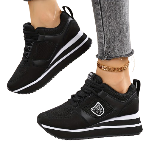 Chaussures de Sport à Plateforme Épaisse pour Femmes