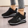 Chaussures de Sport à Plateforme Épaisse pour Femmes