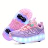 product-fancy-4d5d4a4c-387d-413d-b297-0c8adfee8bfc Patin à roulettes Filles LED Lumière Clignotante