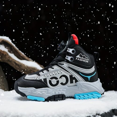 product-fancy-5fb3c49e-141d-456f-997d-b105c1c9d151 Bottines de neige chaudes pour la résistance au froid