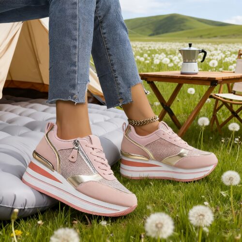 product-fancy-6083a96b-c374-4738-b342-227a9ce79b06 Chaussures de sport montantes à lacets pour femmes