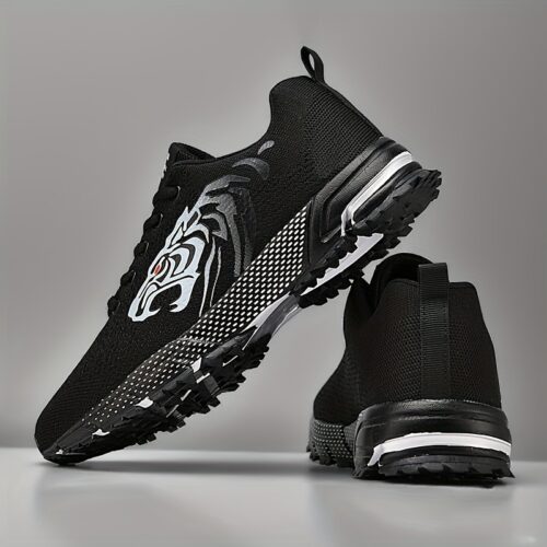 product-fancy-869f1cf9-372a-4e7b-8d48-ab07ce5b982d Chaussures Sport Mode Homme tissu Respirant avec Imprimé Animal