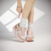 product-fancy-a05d5880-4973-413d-b00f-9ce164ecb424 Escarpins Compensés Blancs Baskets à Plateforme Femme