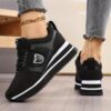 Chaussures de Sport à Plateforme Épaisse pour Femmes