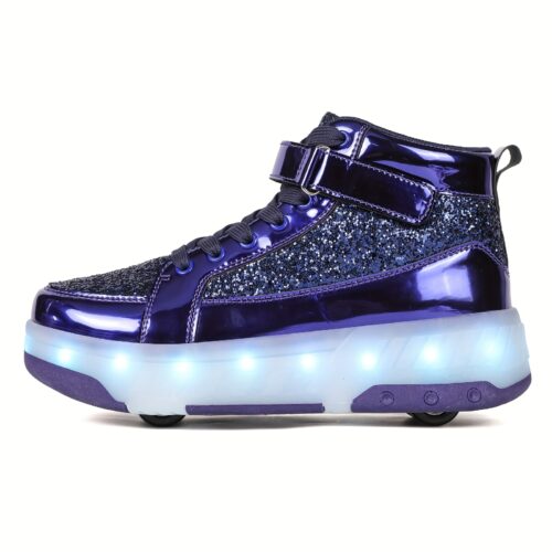 product-fancy-c748c0f7-7348-4da6-970e-e4ed31d6d680 Chaussures de sport lumineuses pour enfants, patins à roulettes