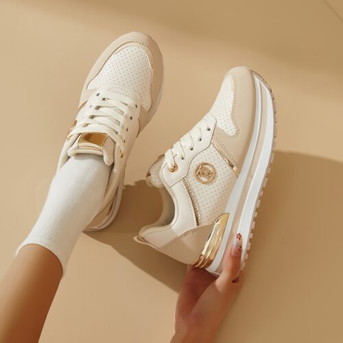 product-fancy-c7bdbeaa-57dc-4587-99c1-c44d14ce2227 Chaussures de sport polyvalentes pour femme à semelles épaisses