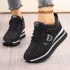 Chaussures de Sport à Plateforme Épaisse pour Femmes