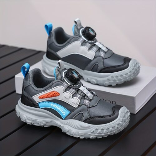 product-fancy-e46355cb-f4e6-4746-ac7c-61e261dc2a19 Basket de sport tendance pour garçons fermeture à boucle