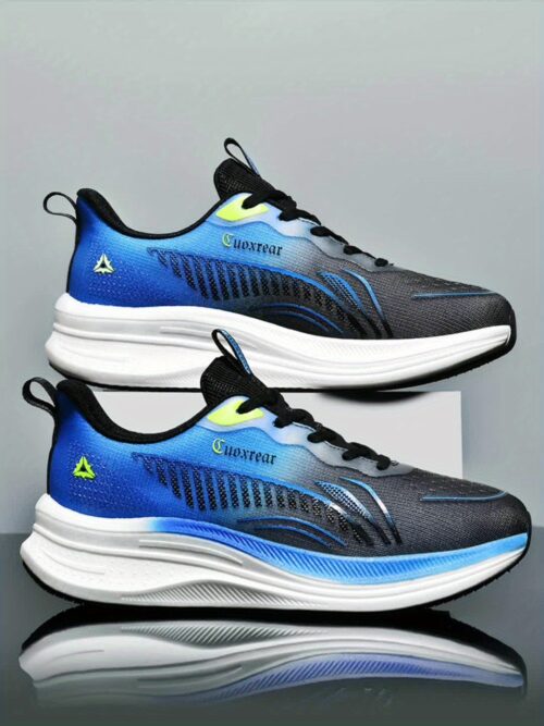 Chaussures Tressées Trendy et Cool pour Hommes, Chaussures de Course