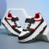 Chaussures de Skate Rétro pour Garçons avec Roues Amovibles