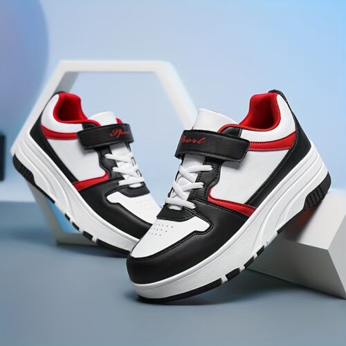 Chaussures de Skate Rétro pour Garçons avec Roues Amovibles