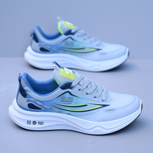 Baskets décontractées de course respirantes en maille pour homme