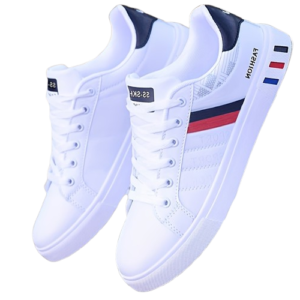 Basket basses pour homme - semelle en PVC durable - Intérieure en tissu confortable