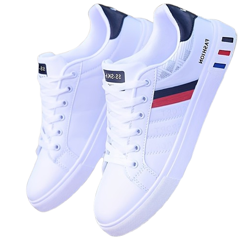 Basket basses pour homme - semelle en PVC durable - Intérieure en tissu confortable