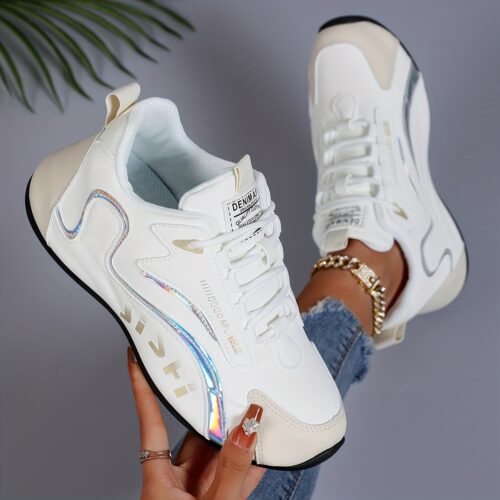 product-fancy-a04b48cb-a247-4872-9241-1e539b745edf Baskets Plateforme Femme - Revêtement Synthétique