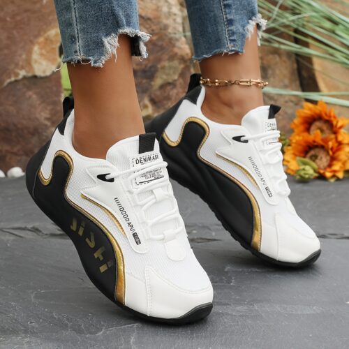 product-fancy-b1cb8d62-3b06-406f-ba3c-45699040be2c Baskets Plateforme Femme - Revêtement Synthétique