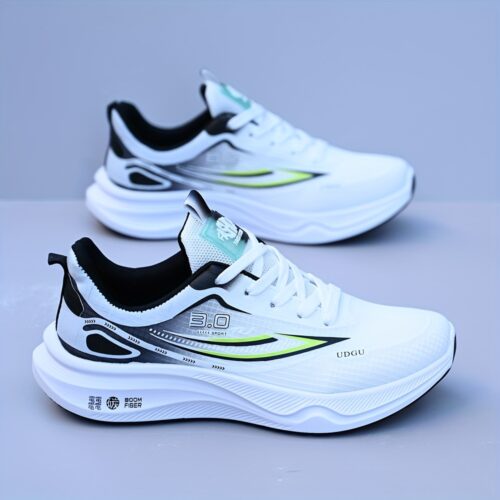 Baskets décontractées de course respirantes en maille pour homme