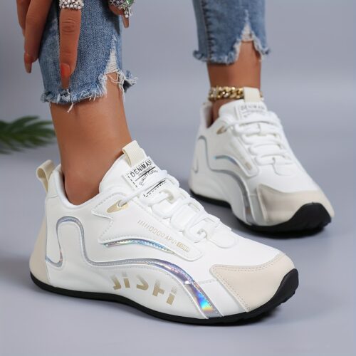 product-fancy-ed61a2ca-5d8f-48b8-a61c-1429fa808771 Baskets Plateforme Femme - Revêtement Synthétique