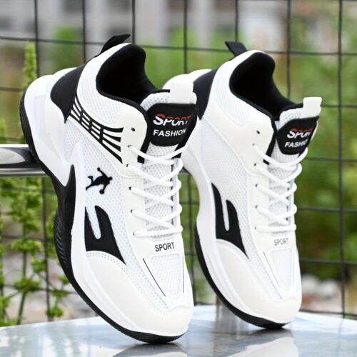 Basket respirantes pour hommes avec amorti à haute élasticité