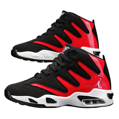 Chaussures de basketball montantes pour hommes - Robustes et stables