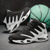 Chaussures de basketball montantes pour hommes - Robustes et stables