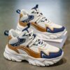 Chaussures de Sport Hautes pour Hommes, décontractées à Semelle Épaisse et Montantes