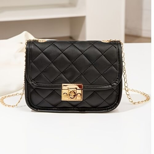 Nouveau Sac à Bandoulière Tendance Décontracté à la Mode pour Femme Lock Cover, Sac Polyvalent Simple pour Trajets Quotidiens, Vacances et Voyages