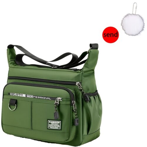 Ensemble 2 Pièces Sac Bandoulière Femme – Léger & Pratique Printemps-Été Fermeture éclair aléatoire