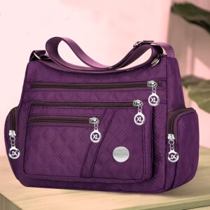 Sac Bandoulière Carré Unisexe en Tissu Oxford Alliez style et praticité avec ce sac à épaule unique grand format, conçu pour les hommes et les femmes.