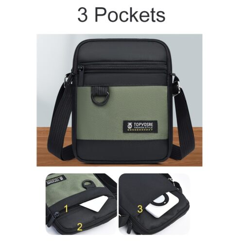 Cette pochette bandoulière pour homme est conçue pour offrir une solution de rangement compacte, pratique et polyvalente au quotidien.
