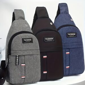 Sac à dos de randonnée et de voyage unisexe, léger et élégant. Conçu pour une épaule (bandoulière), il offre un espace de rangement pratique et neutre.