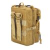 Restez organisé et gardez les mains libres lors de vos aventures en plein air. Ce sac de cheville tactique (système MOLLE/EDC) est conçu en nylon ultra-résistant.