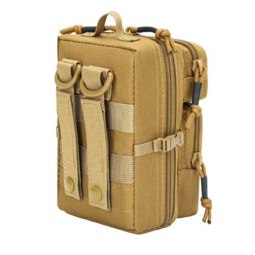 Restez organisé et gardez les mains libres lors de vos aventures en plein air. Ce sac de cheville tactique (système MOLLE/EDC) est conçu en nylon ultra-résistant.