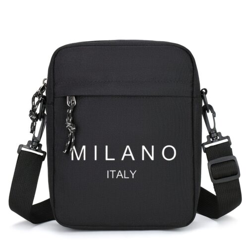 Sac bandoulière homme grand format en Oxford – Tendance, vertical et pratique au quotidien.