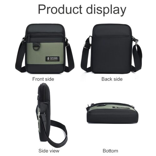 Cette pochette bandoulière pour homme est conçue pour offrir une solution de rangement compacte, pratique et polyvalente au quotidien.