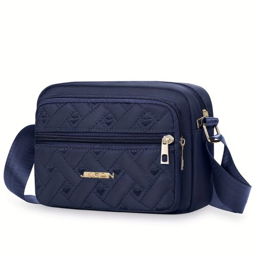 Sac bandoulière léger et décontracté pour le sport et le voyage (sens d'ouverture du zip aléatoire).