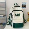 Sac à Dos de Voyage Grand Format - Unisexe, Léger et Durable en Tissu Oxford