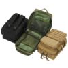 Restez organisé et gardez les mains libres lors de vos aventures en plein air. Ce sac de cheville tactique (système MOLLE/EDC) est conçu en nylon ultra-résistant.