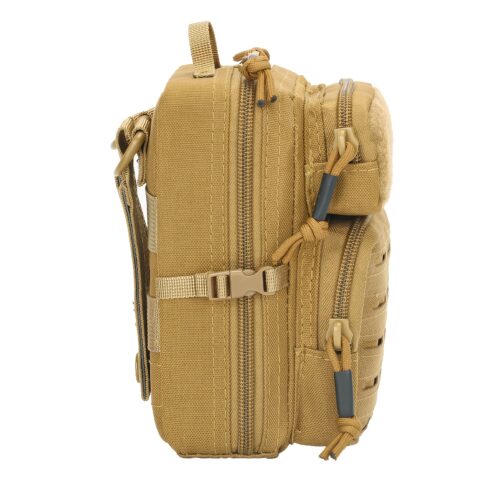 Restez organisé et gardez les mains libres lors de vos aventures en plein air. Ce sac de cheville tactique (système MOLLE/EDC) est conçu en nylon ultra-résistant.