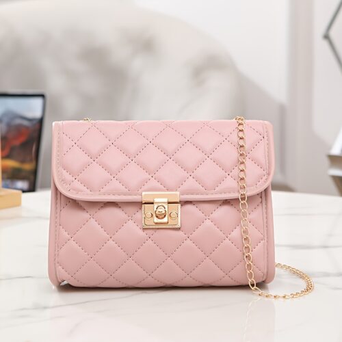 Sac à Main Tendance au Design Niche : L'Accessoire Chic avec Anneau et Chaîne