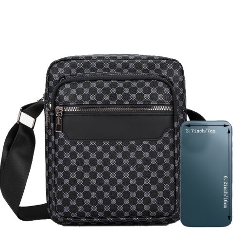 Sac Bandoulière Unisexe – Compact & Sportwear Pensé pour l'automne et l'hiver, ce sac bandoulière au design carré allie élégance urbaine et esprit sportif. Compact et léger, il est doté d'une sangle réglable pour un confort sur-mesure lors de toutes vos activités.