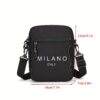Sac bandoulière homme grand format en Oxford – Tendance, vertical et pratique au quotidien.