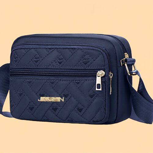 Sac bandoulière léger et décontracté pour le sport et le voyage (sens d'ouverture du zip aléatoire).
