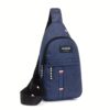 Sac à dos de randonnée et de voyage unisexe, léger et élégant. Conçu pour une épaule (bandoulière), il offre un espace de rangement pratique et neutre.